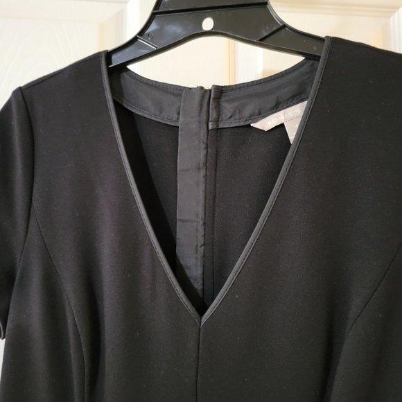 Banana Republic | Black Fit & Flare Dress, Size 4 - Picture 7 of 16